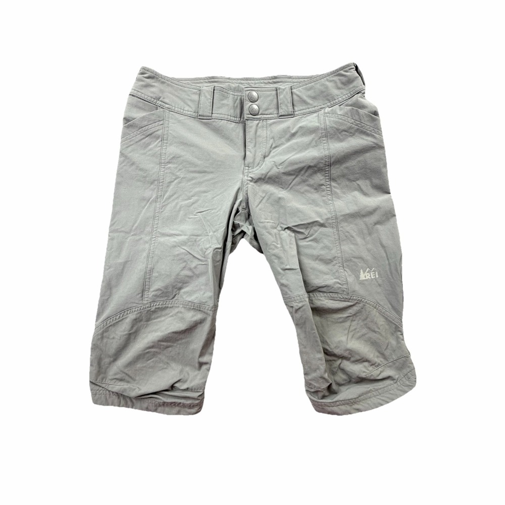REI Gray‎ Stretch Outdoor Knicker Shorts Women's Size 2